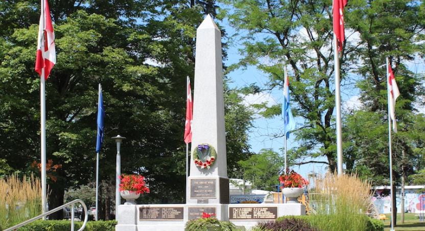 mount forest cenotaph