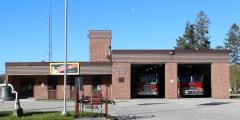 Exterior of Mount Forest Fire Station